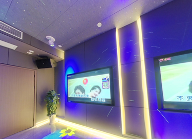 康橋公司會(huì)所卡拉OK舞臺(tái)燈光效果VR